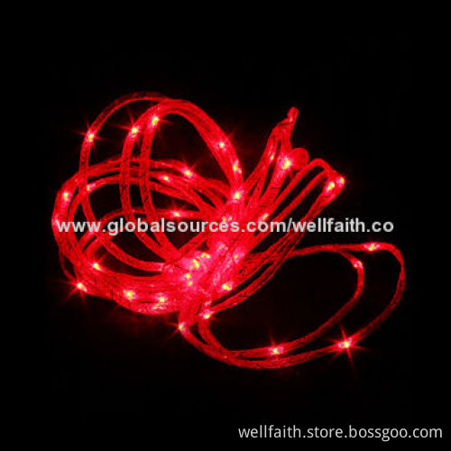 Decorative LED Silk Tube Light to Celebration Events, 0.6W Rated Power